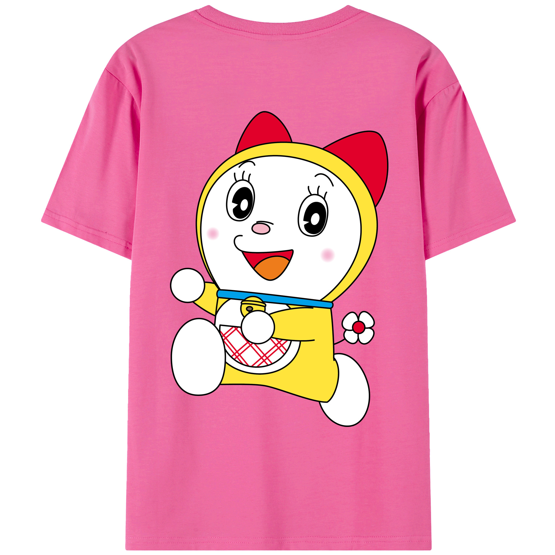 （画像用） ドラえもん ドラミ Doraemon Dorami レディース半袖Tシャツ(バックプリント)